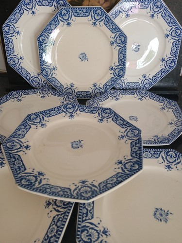 Assiettes dessert u c - 8, à