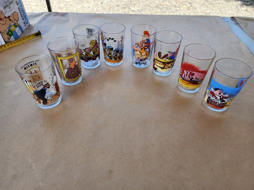 Lot verres tintin spirou - 8,