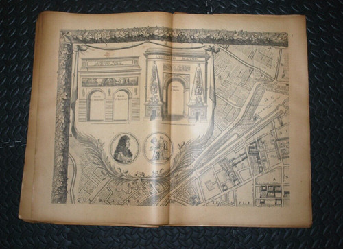 Plan paris 1710 - 1710, taride