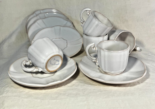Lot tasses 6 soucoupes - lot, &