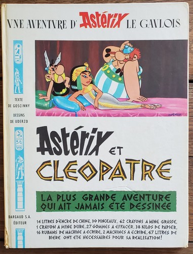 Asterix cléopatre - bd,