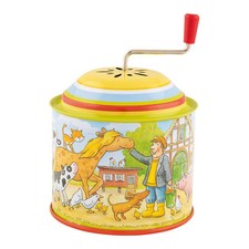 Goki Metal Music Box Farm - Old McDonald avait une ferme