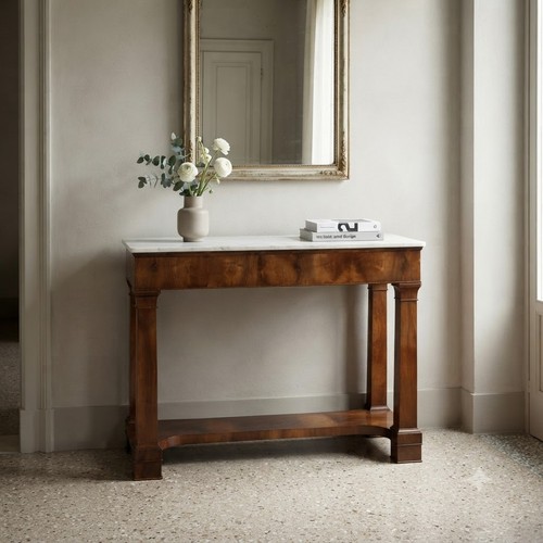 Console empire ancien peuplier - console,