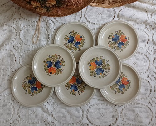 Ensemble assiettes plates - de, 6
