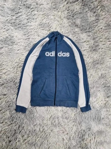 Gilet adidas vintage y2k bleu