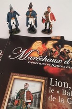 Lot De 3 Soldats En Plomb  HACHETTE Maréchaux D'empire N°127,126,125