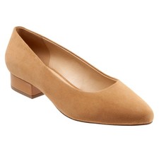 Trotters Jewel escarpin pour femmes en suede brown