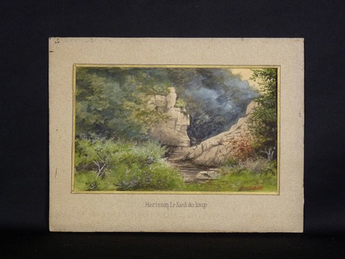 Aquarelle ecole barbizon - de,