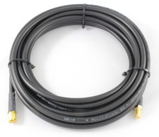 5m RF240 Câble Rallonge Antenne Wifi sans Fil Low Loss Rp SMA Mal - Femelle WLAN