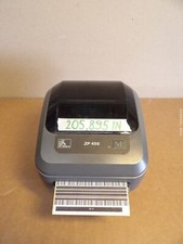 Zebra ZP450 Direct Thermal Barcode Label Printer 104mm USB - 205,895 POUCES - OK