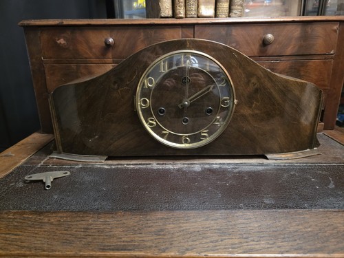Pendule ancienne bois - en,