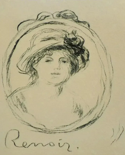 Auguste renoir femme au - :,
