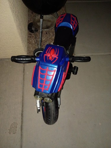 Spider man kids bike - man, works