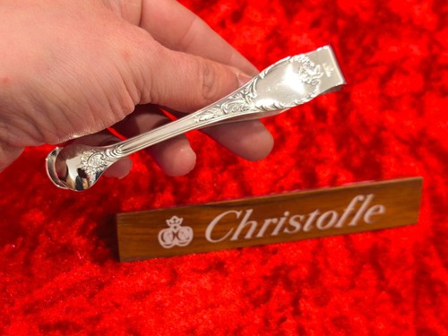 Pince sucre metal argente - a,