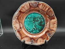 RUBELLES - ANCIENNE ASSIETTE  AU DECOR DE CHATEAU OU MOSQUEE