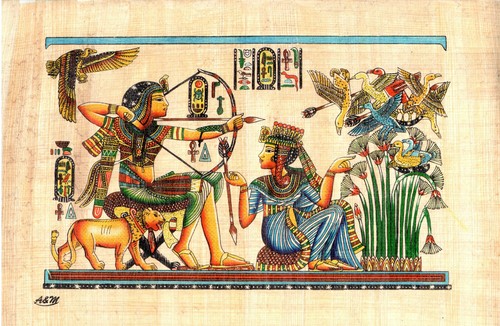 Véritable papyrus égyptien - papyrus,