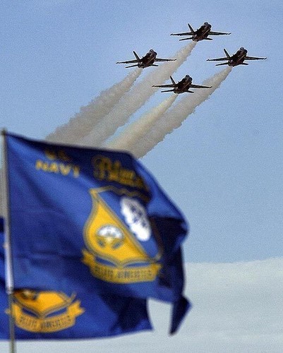 Navy blue angels usn - us,
