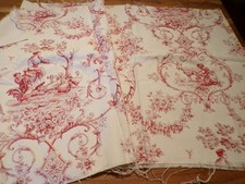 Vintage 13 chutes de tissu "