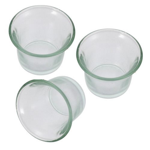 Lot mangeoires en verre - de,