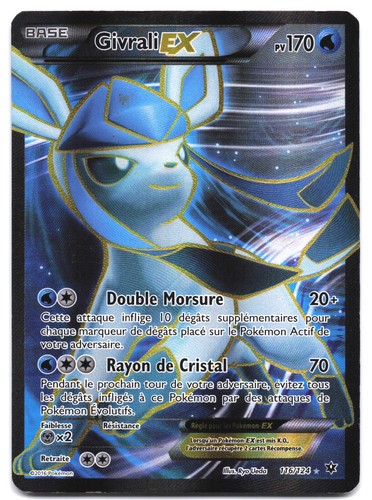 Carte pokémon givrali - carte,