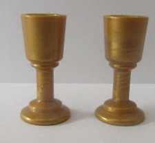 PLAYMOBIL   lot verre   dorée nourriture vaisselle chateau  neuf ho6