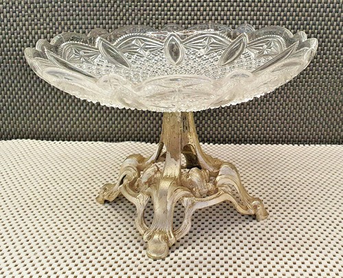 Ancienne coupe verre - verre, moulé