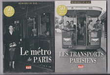 Le METRO PARISIEN - Les TRANSPORTS PARISIENS cartes postales vie du rail