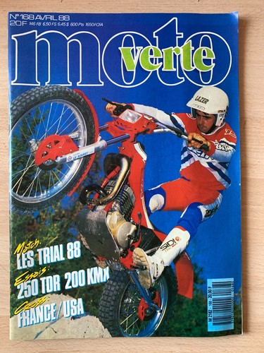 Moto verte magazine 168 - moto, n°168