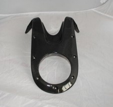 ECOPE DE RESERVOIR DUCATI MONSTER 696 796 1100 100% CARBONE BRILLANT PLAIN