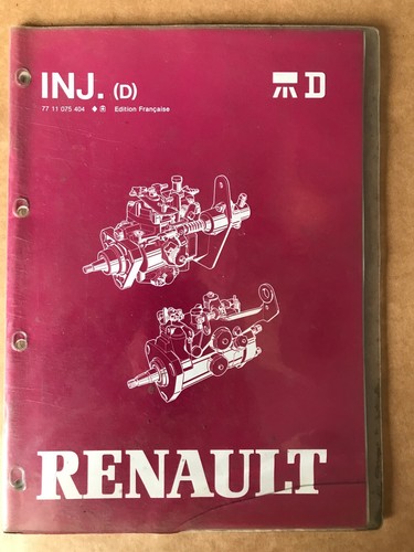 Renault manuel inj injection - inj, d