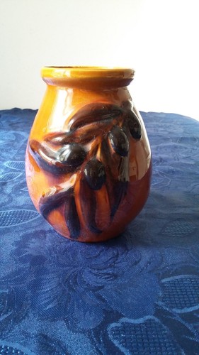 Ancien pot olives vase - ancien, a