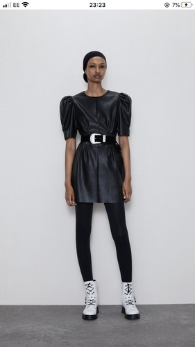 Robe noire manches - robe,