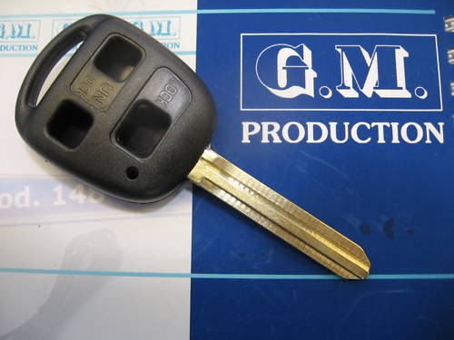 Clé étui coque cover - clé, toyota