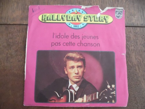 Disque 45t johnny hallyday - 45t, –