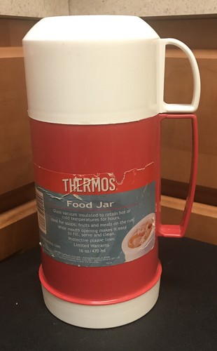 Vintage thermos food jar 7221a - food,