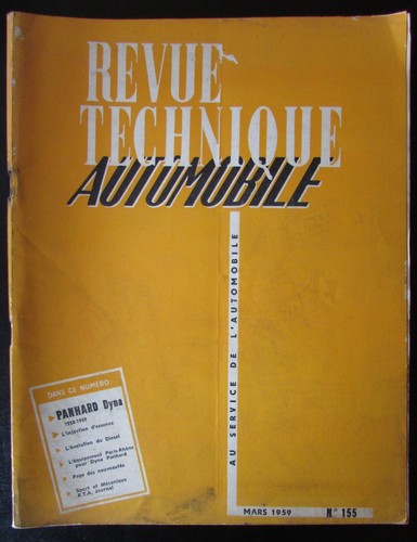 Ancienne revue technique - revue,