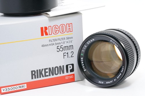 Objectif manuel ricoh - ricoh, rikenon