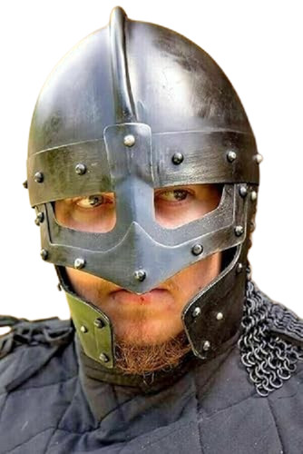Casque médiéval gjermundbu - casque,