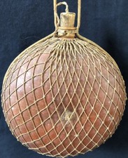 GOURDE COLOQUINTE FILET EN FICELLE COL BOIS BOUCHON LIÈGE PAYSAN BERGER 