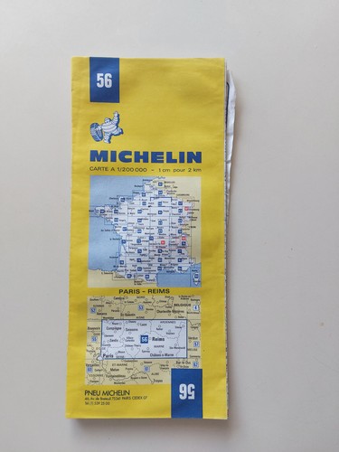 Ancienne carte michelin 56 - michelin, n°56