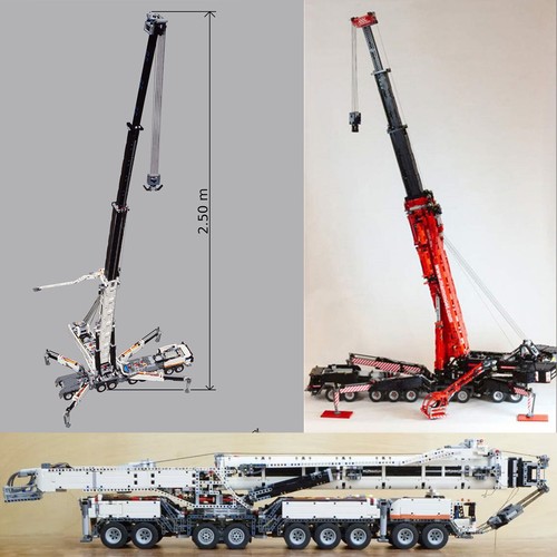 Moc 20920 grue - moc-20920, avec