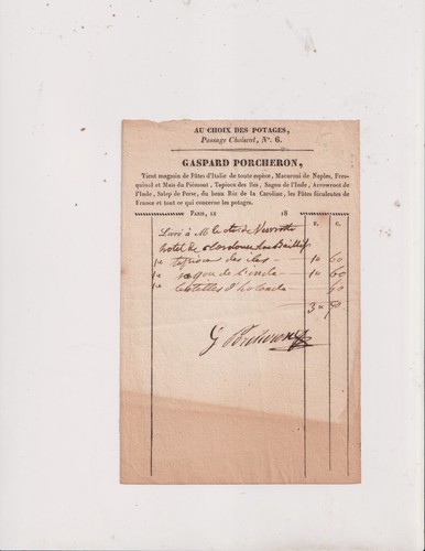 Circa 1800 facture - circa, 1800.