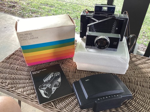 Rare polaroid 195 with - rare, and