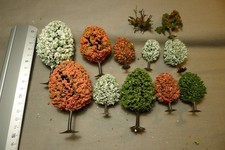 HO, Lot de divers arbres, en