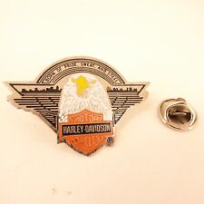 Pin's Pins Pin Badge HARLEY DAVIDSON HD -BORN OF PRIDE SWEAT AND STEEL - AIGLE