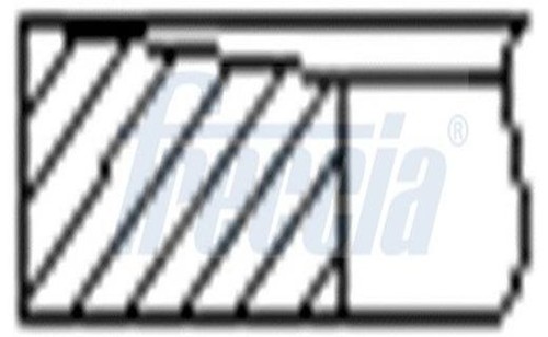 Freccia les segments - de, piston