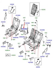LR DEFENDER L663 Cache-rail de