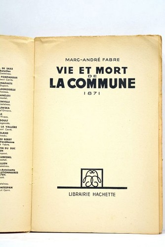 Livre ancien fabre vie mort - fabre,