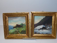 Peintures d'une paire de