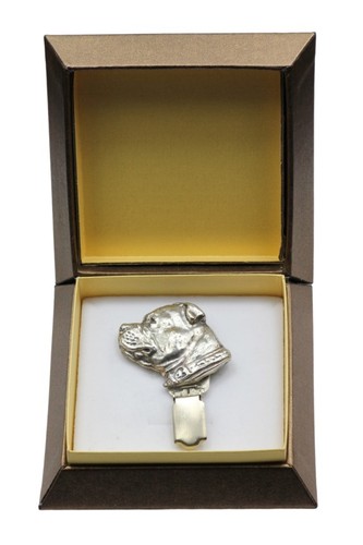 Staffy clip argent avec - -,